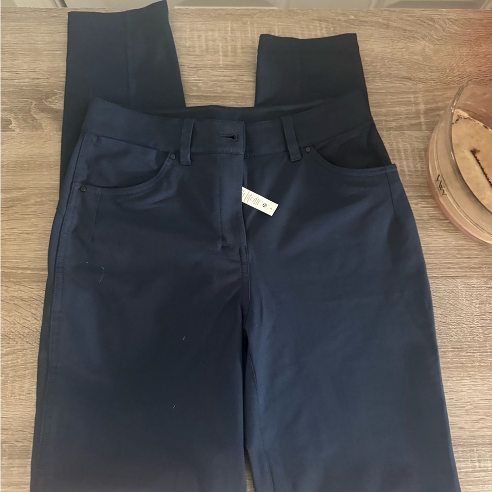 Lululemon Athletica Navy Straight Leg Pants